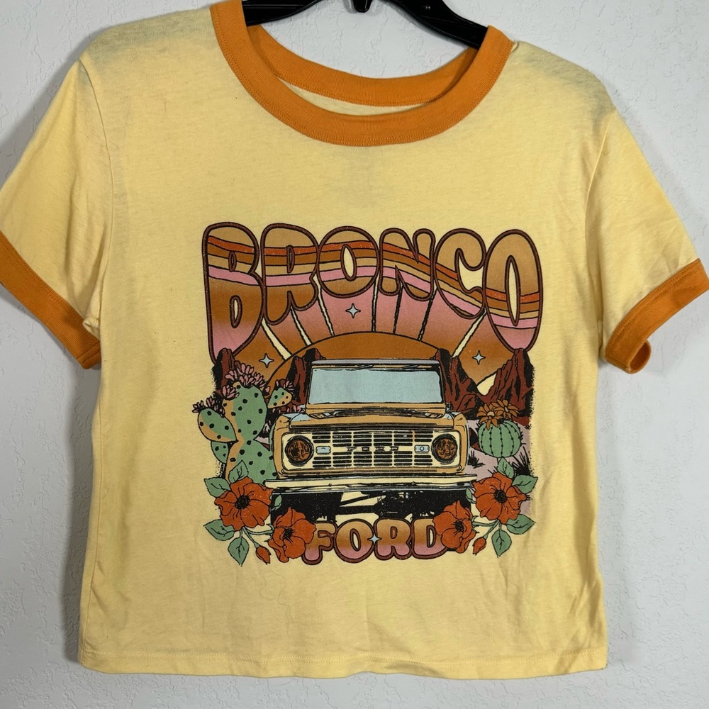 Bronco Ford Crop Top Size Small